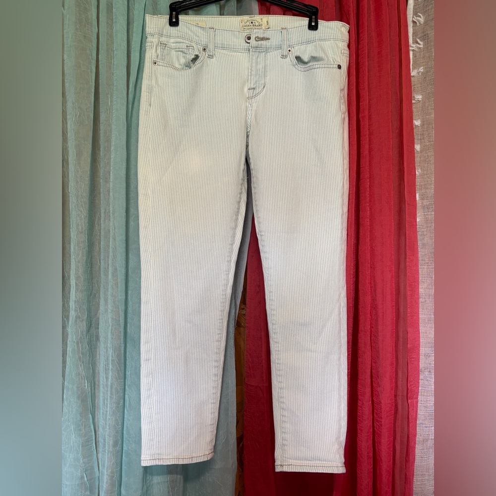 Lucky Brand Women's Striped Jeans